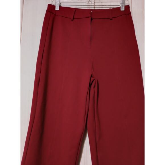 Bagatelle Pants Ladies Large Red Capri straight leg - Picture 3 of 6